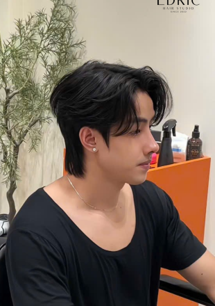 Edric Curtain Hair