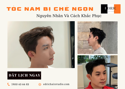 Tóc Nam Bị Chẻ Ngọn – Nguyên Nhân & Cách Khắc Phục